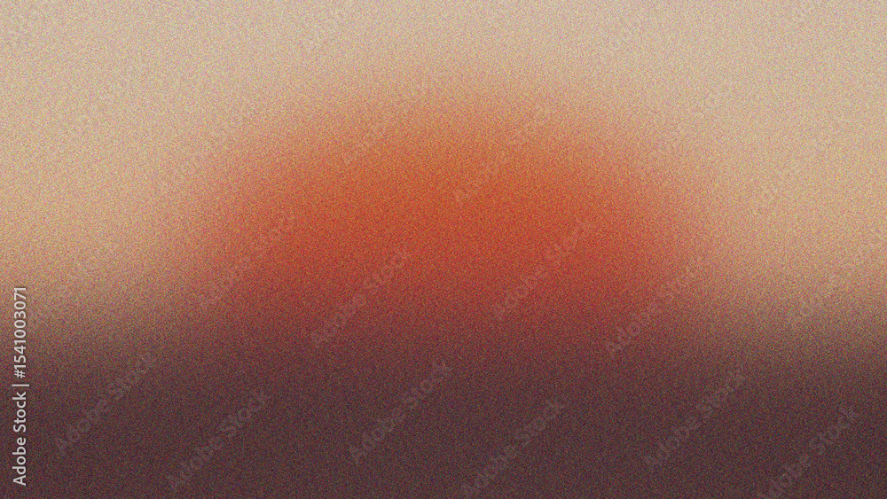 Aufkleber tan, salmon, and grey minimal abstract surface with noise grain and gradient transitions, soft faded