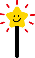 응원봉 일러스트