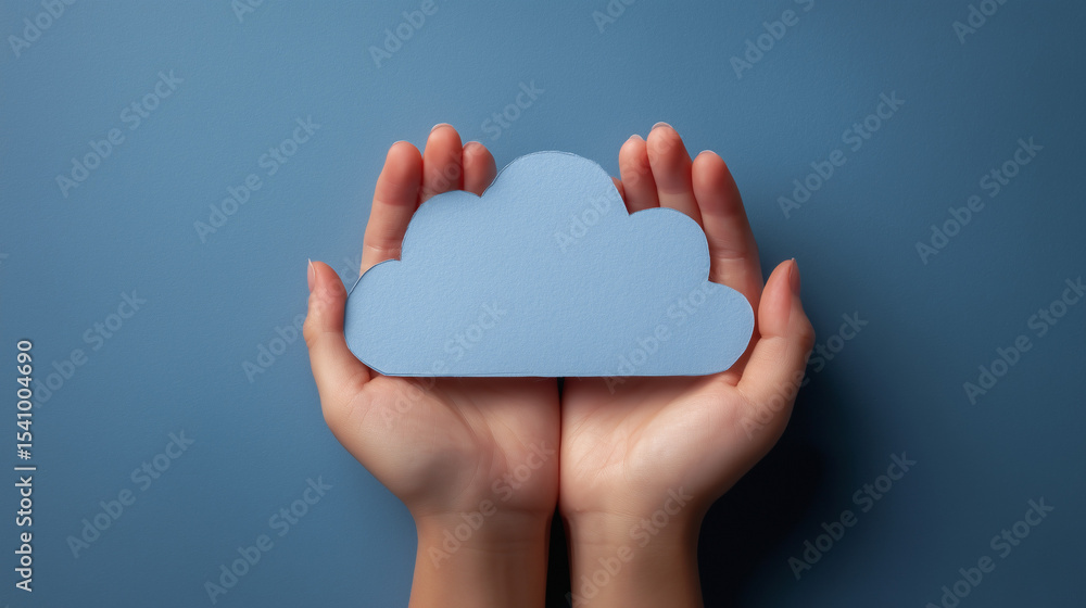 Poster cloud computing security protecting data in the cloud hands