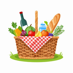 Delightful Picnic Basket A Summer's Day of Food and Fun