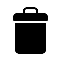 garbage glyph icon