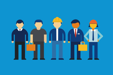 Diverse Workforce  Illustrating Equality and Inclusion in the Modern Workplace