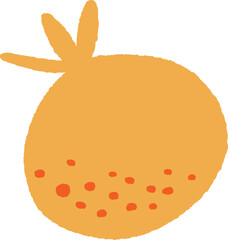 Fruit Colorful Brush Blob Abstract Decorative 