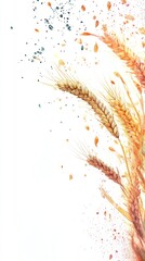 Soft White wheat plant
