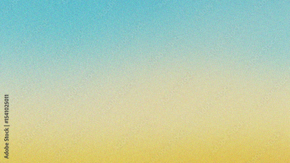 Aufkleber cyan, silver, and khaki digital gradient texture with grain noise overlay and soft blur effects, cle
