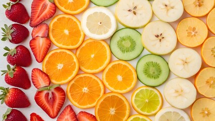 Fruit Burst: Splash of Color & Flavor