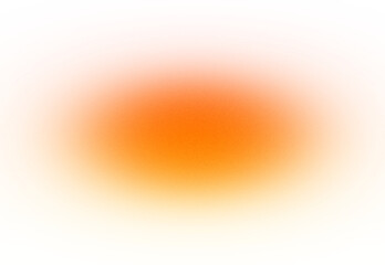 Obraz premium Abstract grainy gradients shape cutout. Orange color glowing gradient shape effect cutout on transparent background.