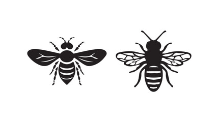 Bee icon high quality black style pixel perfect, vector illustration eps 10.