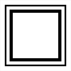 Square lines gradient geometric pattern