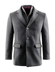 Elegant men&rsquo;s blazer display fashion showroom clothing indoor front style trends cut out png