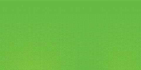 Dots halftone green color pattern gradient texture with technology digital background. Dots pop art comics with nature graphic design. modern