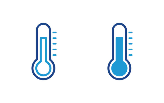 Thermometer icon, Thermometer sign vector