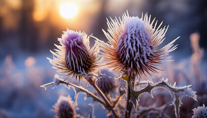 frosty thistle
