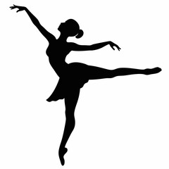 ballet dancer silhouette