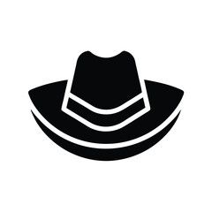 Trail Hat Icon Vector Illustration