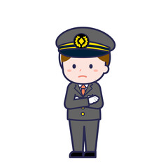 運転士／ななめ／男性 30