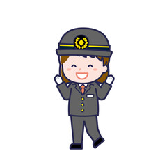 運転士／ななめ／女性 07