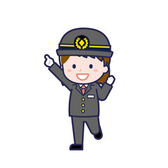 運転士／ななめ／女性 05