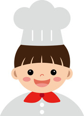 꼬마 요리사 일러스트