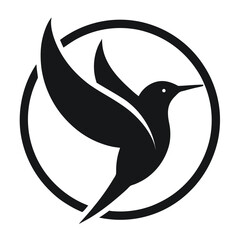 Elegant Hummingbird in Flight A Vector Illustration © FahimAbrar