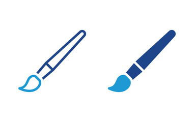 Paint Brush icon, Brush sign vector