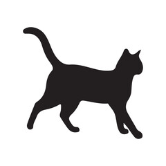 black cat silhouette