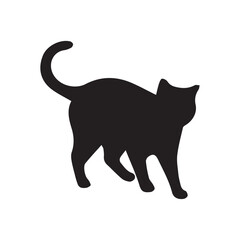 black cat silhouette