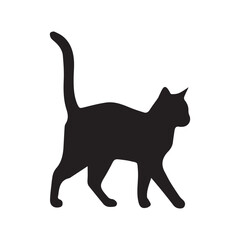 black cat silhouette