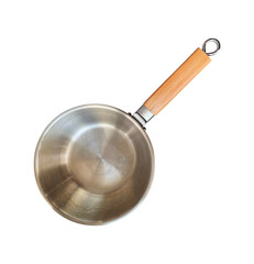 Sauce pan stainless isolated element