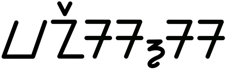  Illustration vector graphic of the name Vanessa, Sundanese script. Great for printing on your personal items 