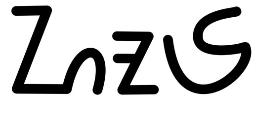  Illustration vector graphic of the name Zoe, Sundanese script. Great for printing on your personal items
