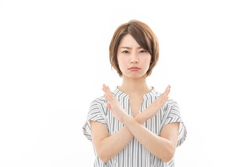 若い女性　NG
