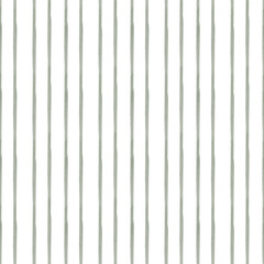 Seamless pattern with green watercolor stripes. Pattern for textile, wallpapers, wrapping paper, decor and design. 