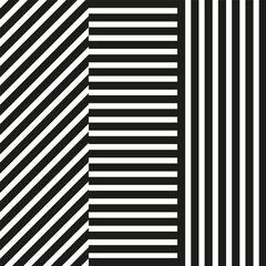 Vertical stripe icon. Alternating line shape. Abstract black vector. Minimal pattern form.