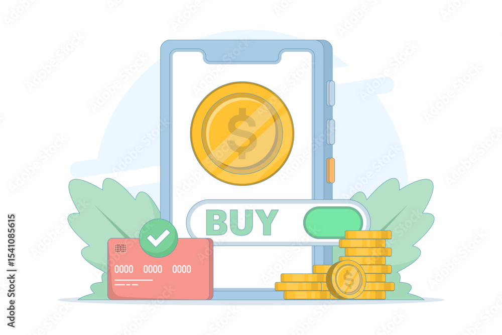 Poster digital transaction concept, secure money transfer and payment gateway, encrypted transaction, digit