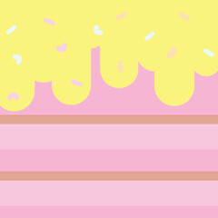 Cute background images featuring adorable cake patterns.