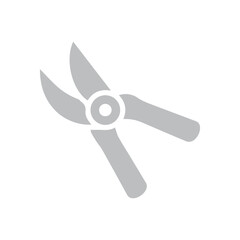 Pruning shears icon