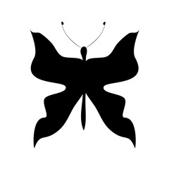 Butterfly Icon Vector Illustration Butterfly Symbol.