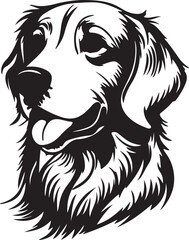 vector illustration of a dog