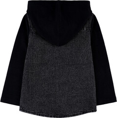 black dress on a white