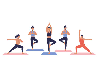 Group Yoga Class: Balance and Harmony