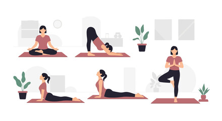 Yoga Poses: A Serene and Balanced Practice