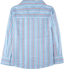 blue shirt isolated on white background