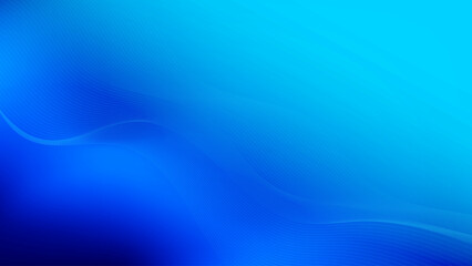 Abstract blue color, modern design stripes background with curve lines, wavy pattern. Vector illustration.