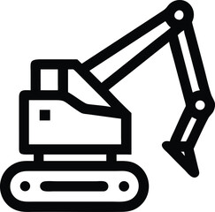 Heavy Equipment Excavator Powerful Machine for Construction and Demolition