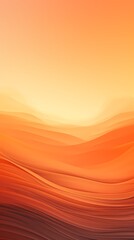 Digital technology Orange gradient sunset landscape outdoor illustration poster background