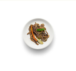 한국음식, 한식, 반찬, 고사리 무침, 나물