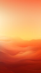 Digital technology Orange gradient sunset landscape outdoor illustration poster background