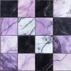 abstract grunge purple and black marble tille design texture background AI ganretar 
