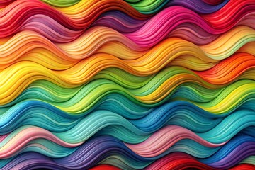 abstract colorful background with waves